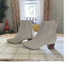 Joie Ivory Knit Sock Stretch