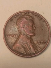 Penny di grano Lincoln 1937