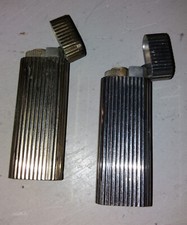 2 accendini cartier argento