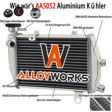 Per Honda RC51 SP1 RVT1000R 2000 Radiatore Motore Destro 2 Serie Alluminio Corsa