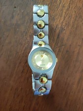 Orologio Vintage Donna Fanante Ferrari Acciaio Oro Cromato 
