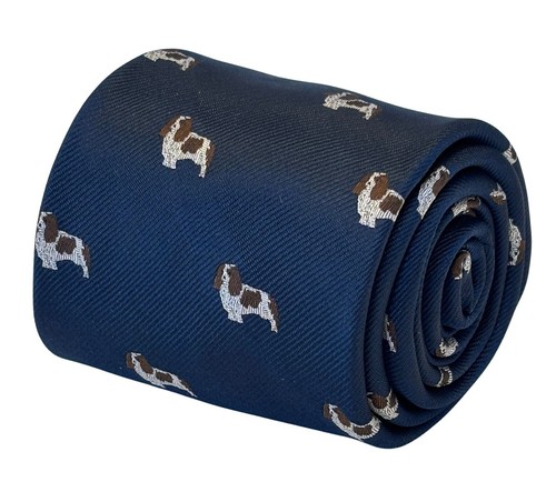 Blu scuro cravatta cavalier - scuro,