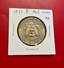 1971 D KENNEDY Mezzo Dollaro -