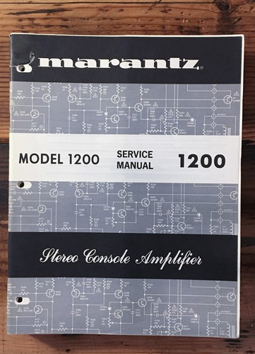 Marantz model 1200 - marantz,