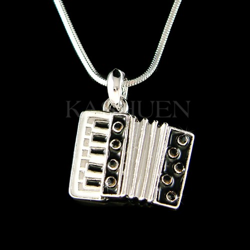 Folk music necklace acciaio - folk,