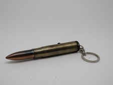 vecchia PENNA PORTACHIAVI da CACCIATORE MILITARE di BARRETT 50 mini torcia laser