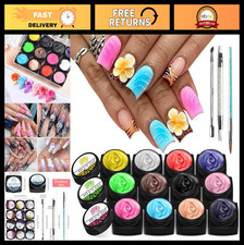 12 Colors 3D Nail Gel Set for