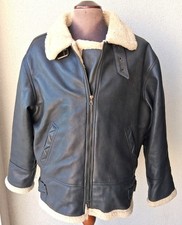 Giubbotto pilota USAAF mod. B-3 WW2 tg. XL ottima repro italiana vintage