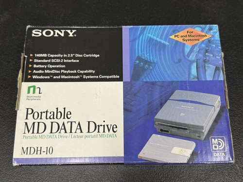 Sony mdh unità data md - mdh-10,