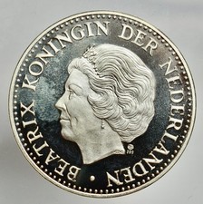 OLANDA - BEATRIX - AG/ 1 ONCIA
