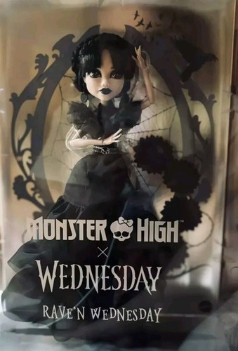 Wednesday addams bambola - wednesday,