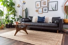 Tappeto tappeto iuta naturale