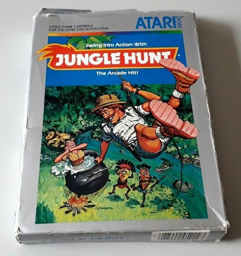 Jeu atari 5200 jungle - jeu,
