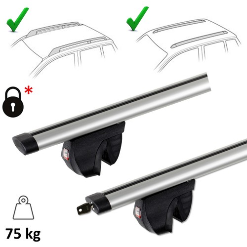 Barre portatutto alluminio - barre,
