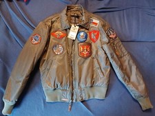 Bomber Top Gun Iceman Aviatore Verde type B-15  - Nuovo Taglia M