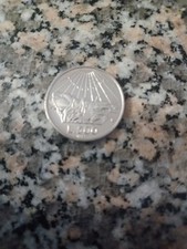 Moneta Lire 500 argento 1965 - Dante Alighieri - Repubblica Italiana 