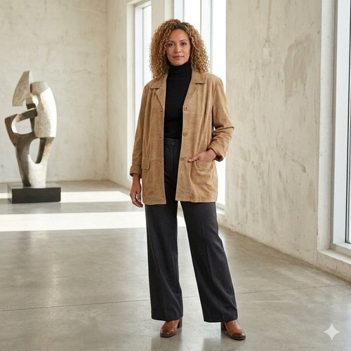 Blazer donna pelle - , two