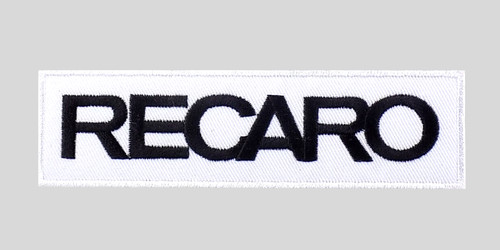Recaro embroidered patch - recaro,