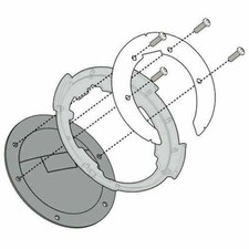 Givi attachment flange - givi, attachment/flange