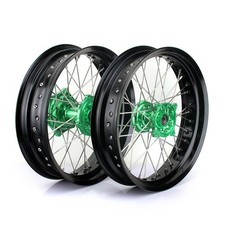 Set ruote Supermoto 17"x3,5/4,25 per Kawasaki KX450 19-24 KX250 KX250X 21 22-24