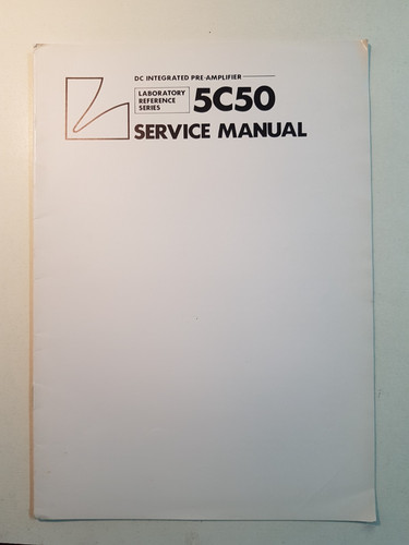 Luxman 5c50 manual service - luxman,
