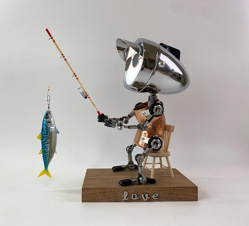 Lampada pescatore appassionato - lampada,
