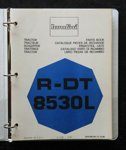 Catalogo ricambi trattore - catalogo,