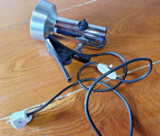 Lampada portatile a pinza originale TARGETTI - vintage anni 60 attacco E27