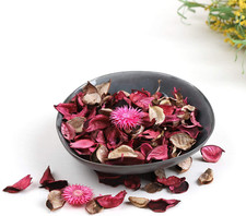 Potpourri Profumato, Profumo Persistente Colore Rosa, 2 Buste da 19x10x6,5 cm