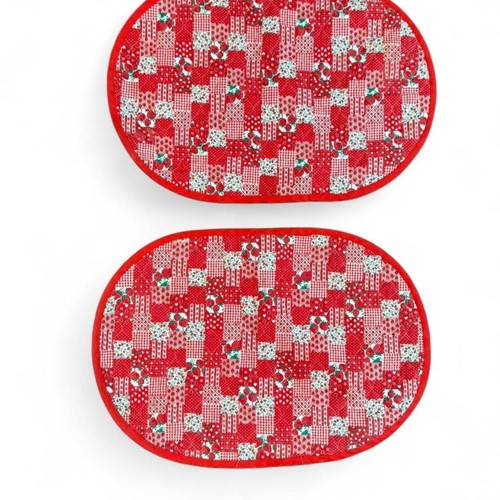 Tovagliette ovali patchwork