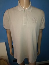 CONTE OF FLORENCE POLO UOMO MANICA CORTA COLOR BEIGE TAGLIA XL 100% COTONE