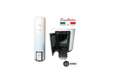 SCALDABAGNO A LEGNA / ELETTRICO PRATICO ED ECONOMICO 80 LITRI DIANBOILER