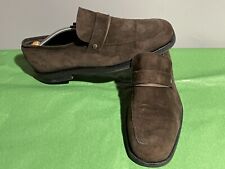 Scarpe Mocassini Gianni Versace N45 Testa Di Moro