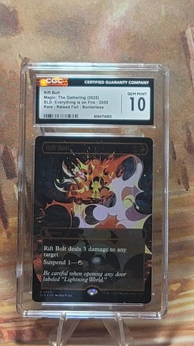Mtg rift bolt raise foil - bolt,