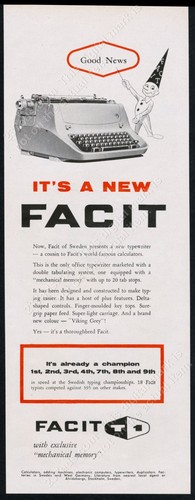 1958 facito svezia macchina - di,