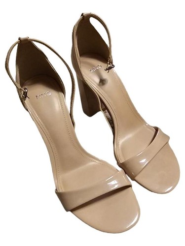 Mango sandali donna beige - mango,