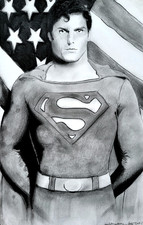 Schizzo disegno "SUPERMAN"