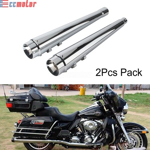Tubi scarico cromati per - 2x,