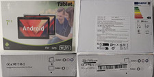 Tablet 7 pollici android nuovo sigillato