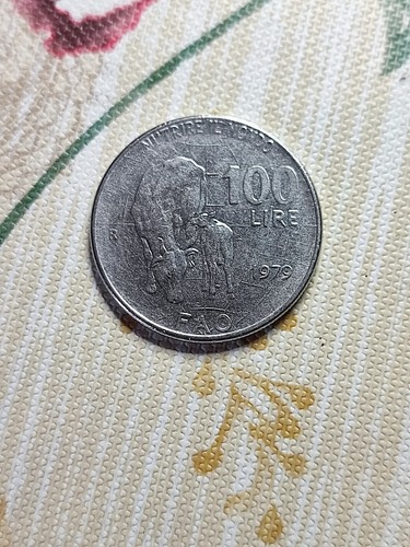 Vendo moneta 100 lire del - lire,