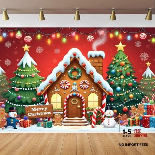 Christmas gingerbread house - christmas,