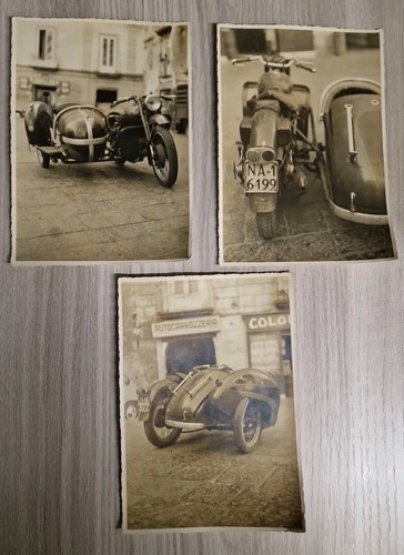 Lotto foto storiche sidecar - lotto,
