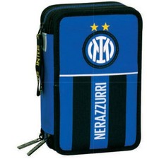 Astuccio scuola 3 zip FC Inter