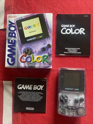 Gameboy color violet con - gameboy,