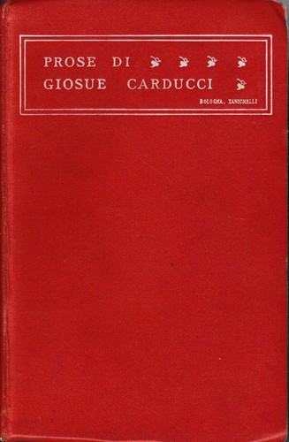 Prose giosue carducci - di,