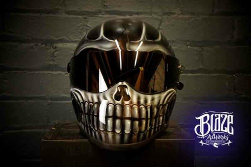 Casco crash matrix aerografato - crash,