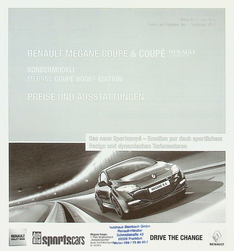 225988 renault megane - renault, coupè
