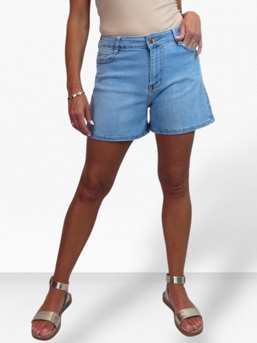 Pantaloncini donna denim - , gamba