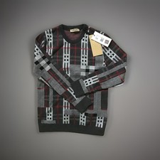 🎁 Burberry Felpa Girocollo Maglione Pullover Ragazzo 11-12