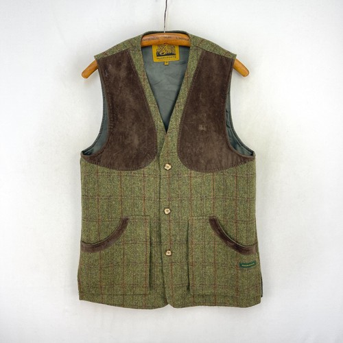 Gilet tiro hucklecote tweed - hucklecote,